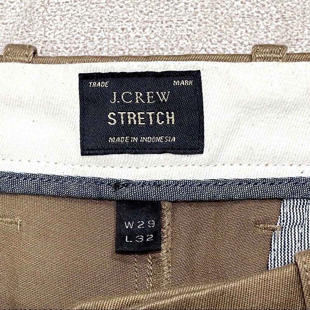 Men’s Jcrew NWOT 29/32 dark khaki pants - Picture 4 of 6